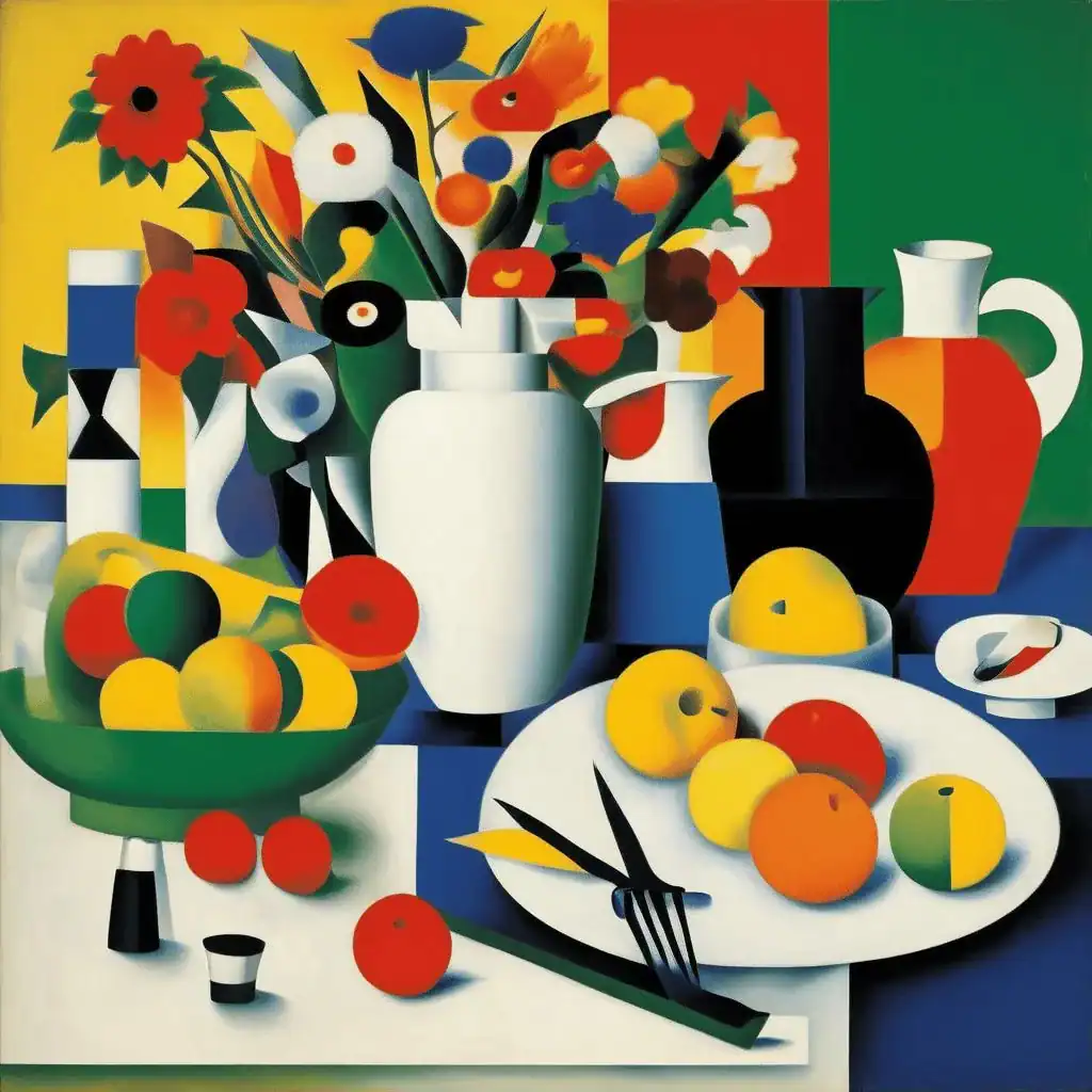Cow and Fiddle – Kazimir Malevich