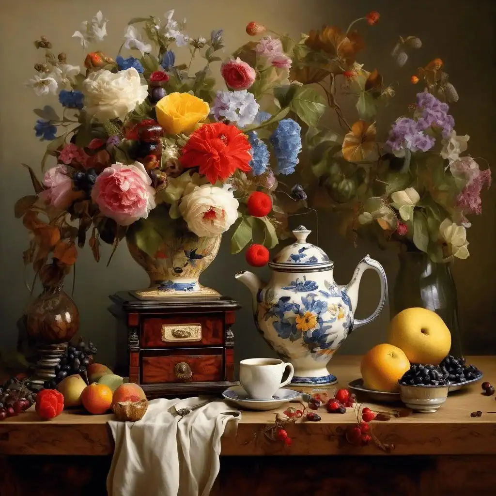Still Life with Coffee Mill – Marthe Donas