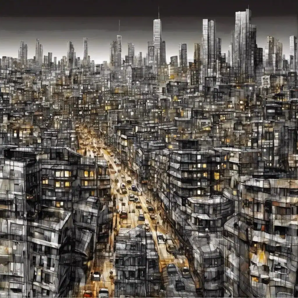 Urban landscape – Mario Sironi