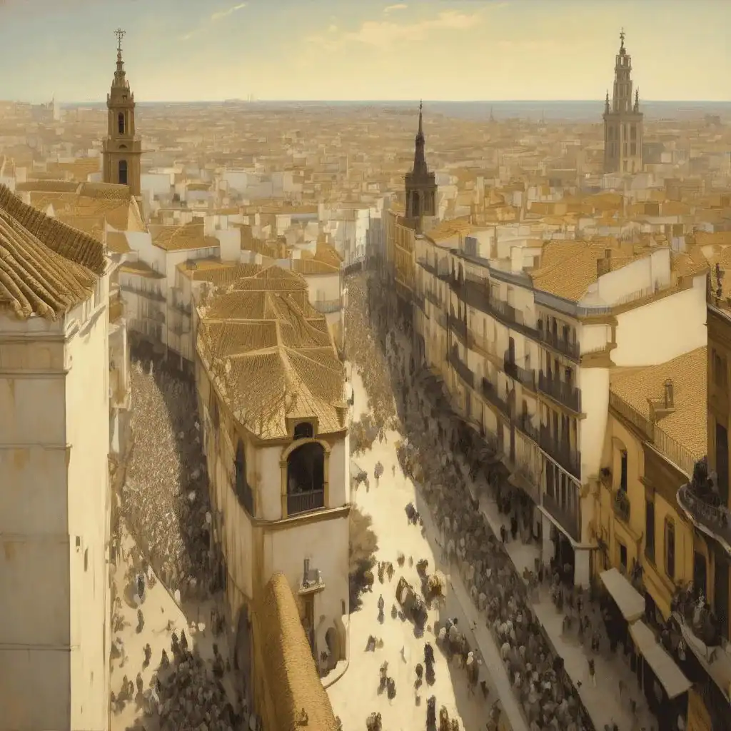 Semana Santa, Seville – Francis Davis Millet