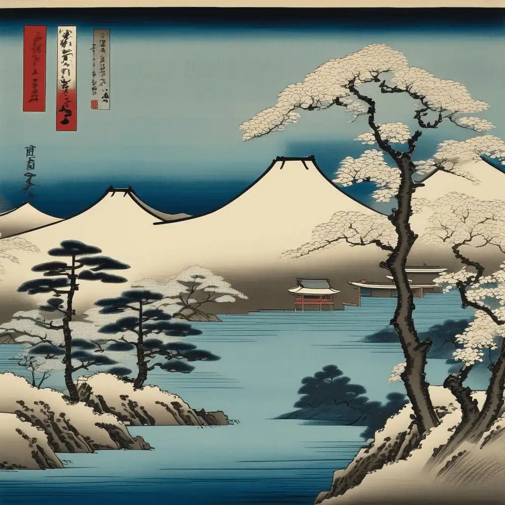 Ashida – Hiroshige